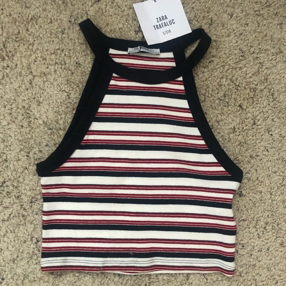 Zara striped top